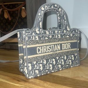 Mini Dior Book Tote - new strap